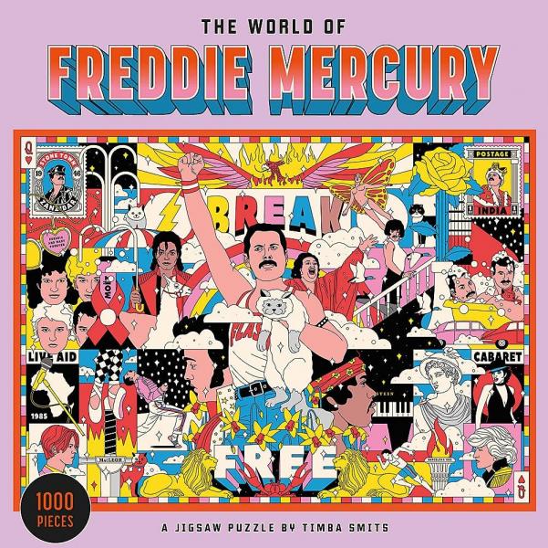 World of Freddie Mercury 1000 Piece Puzzle