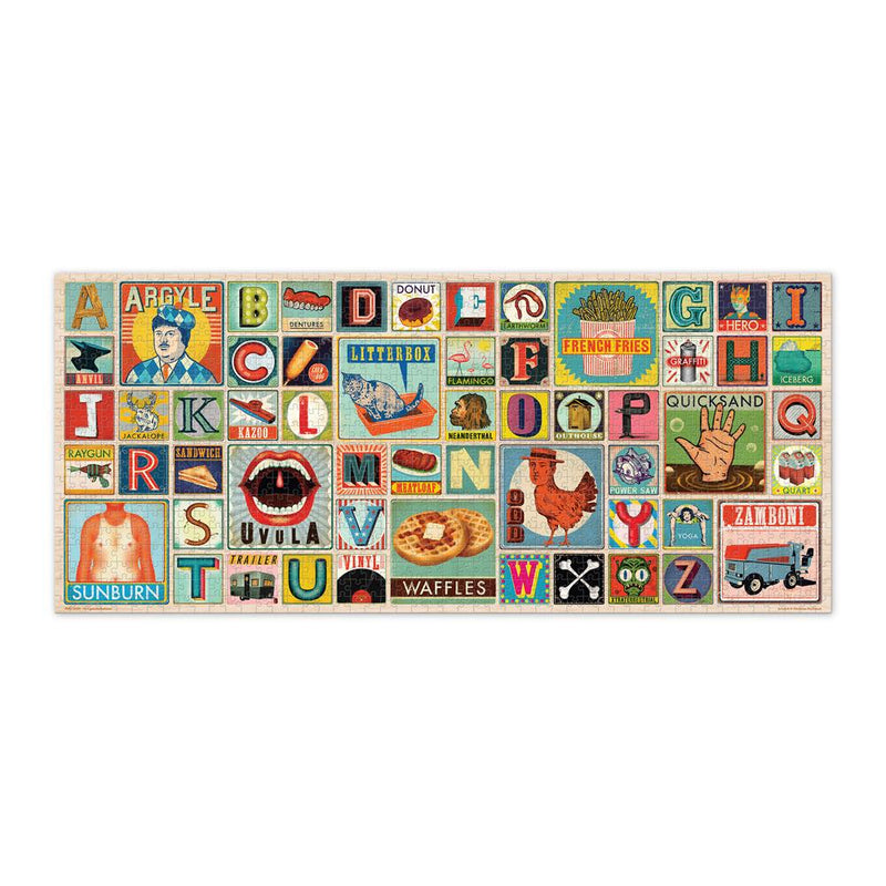 XYZ Blocks 1000 Piece Puzzle
