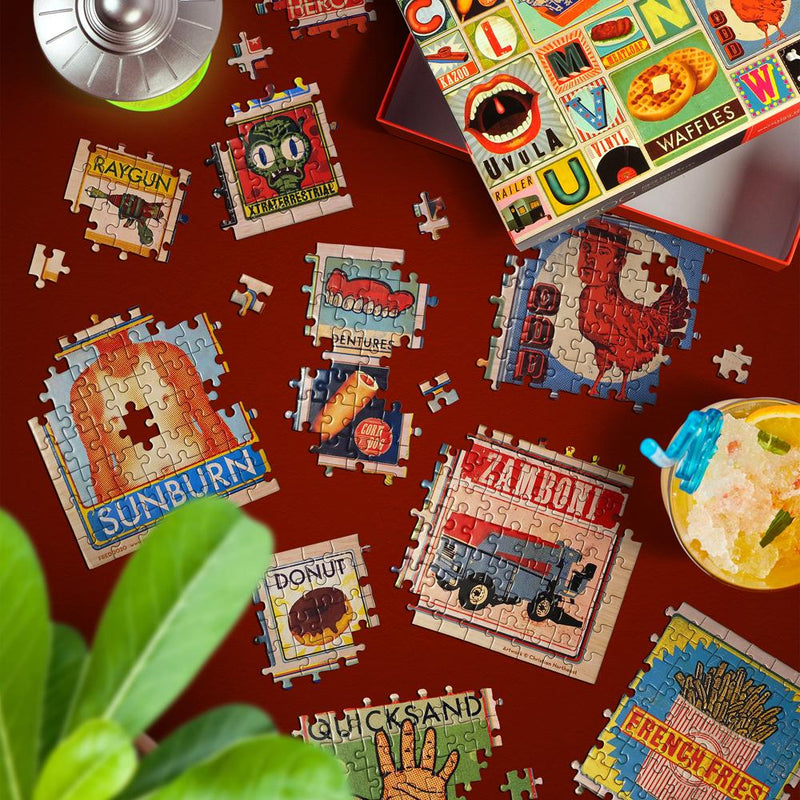 XYZ Blocks 1000 Piece Puzzle